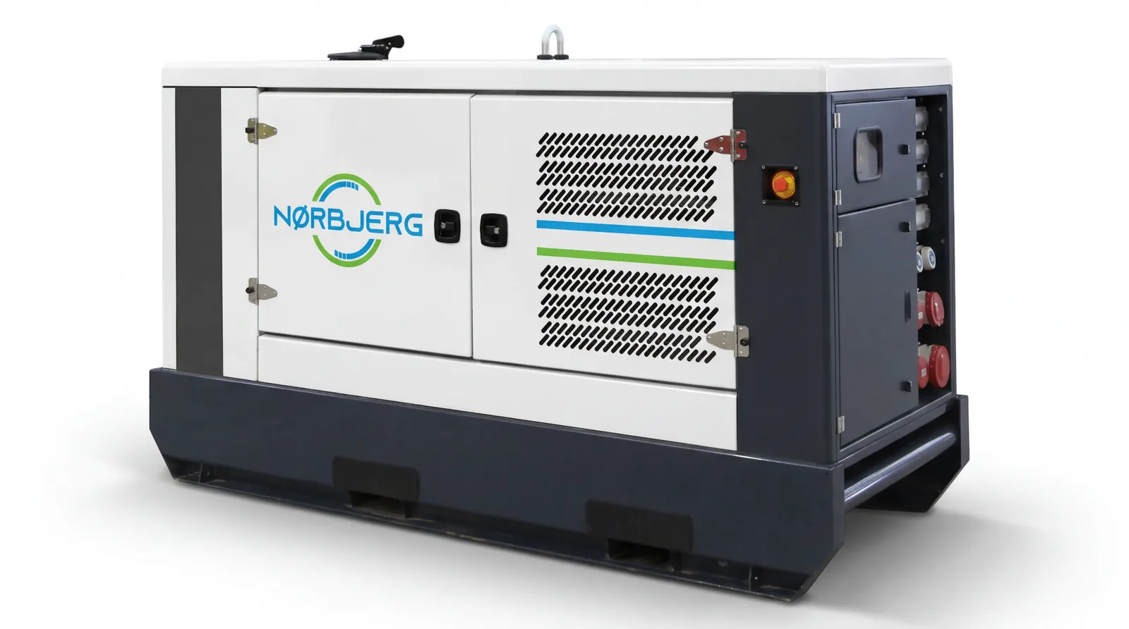 60 kVA generator udlejning Faxe
