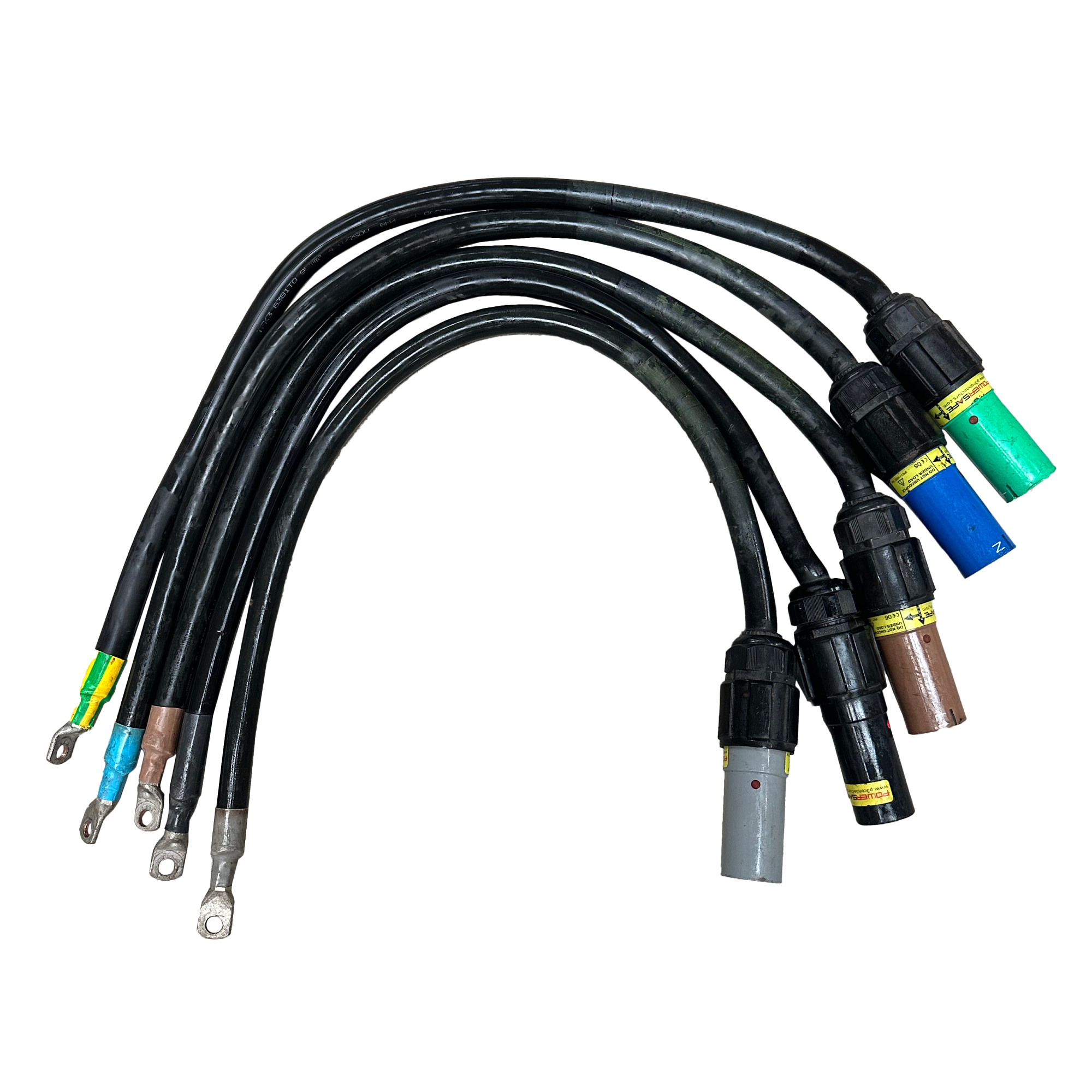 Powerlock kabler alle farver byggeplads - Nørbjerg El udlejning